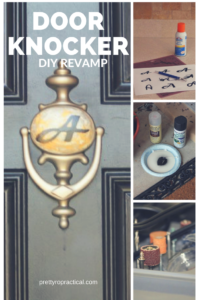 Inexpensive DIY Door Knocker Revamp