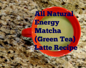 Matcha Green Tea Energy Latte Recipe