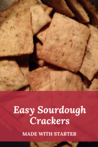 DIY Sourdough Crackers Recipe